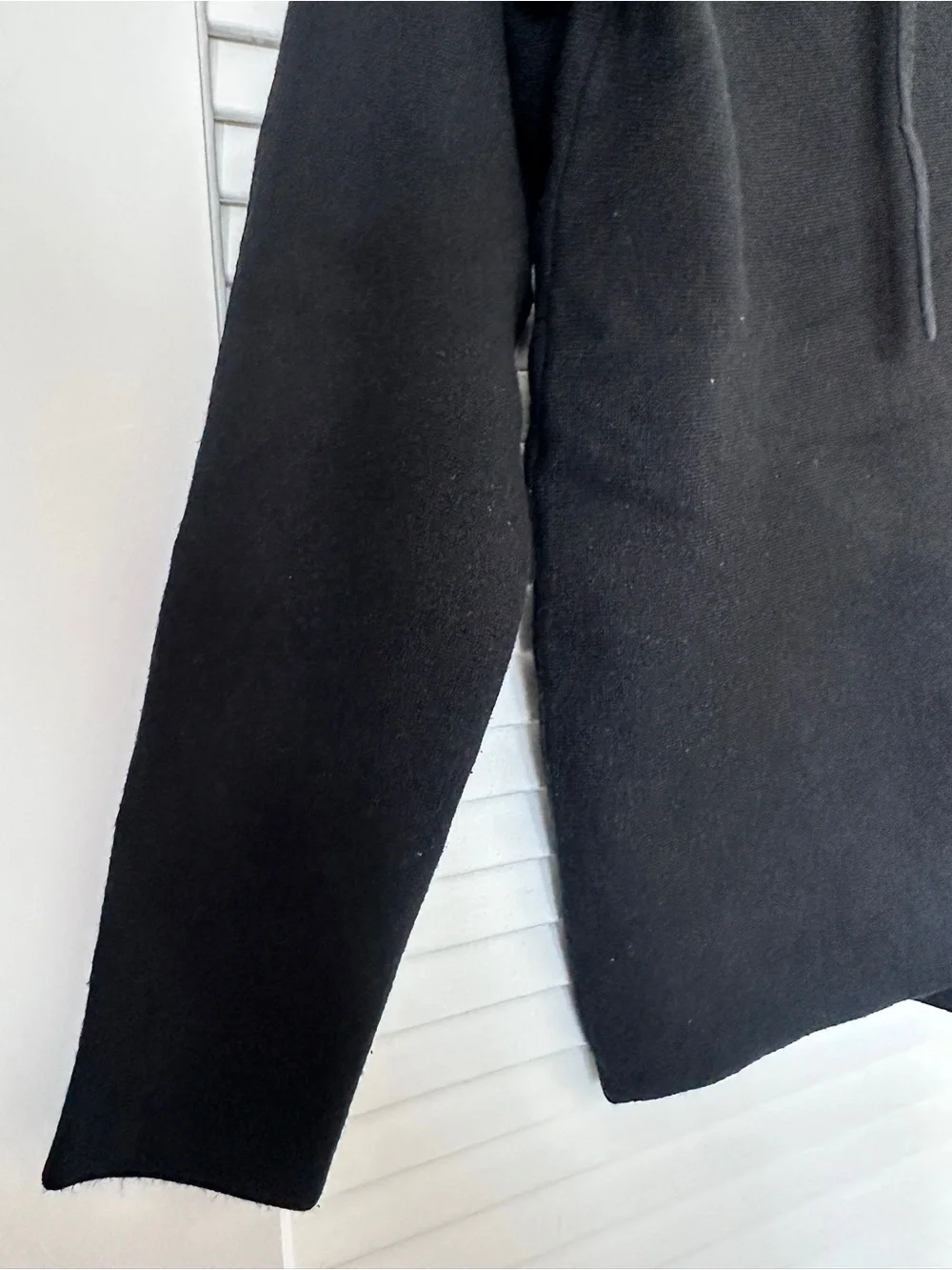Banana Republic Men’s Black Hooded Sweater Knit Pullover Size M